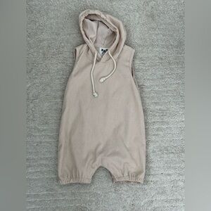 Salty Shreds Sleeveless Hooded Romper